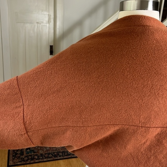 ILLA ILLA Cropped Shrug Cardigan in Chestnut Size Medium - Picture 9 of 15
